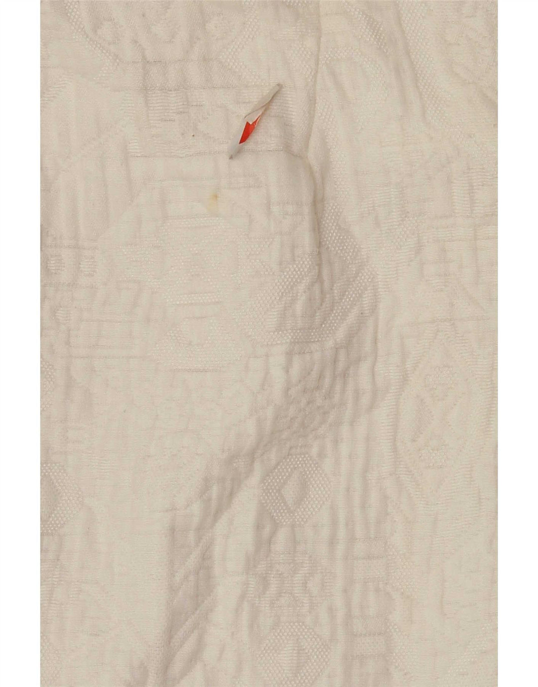 Zara ženska pomoćna jakna UK 18 XL bijeli geometrijski poliester