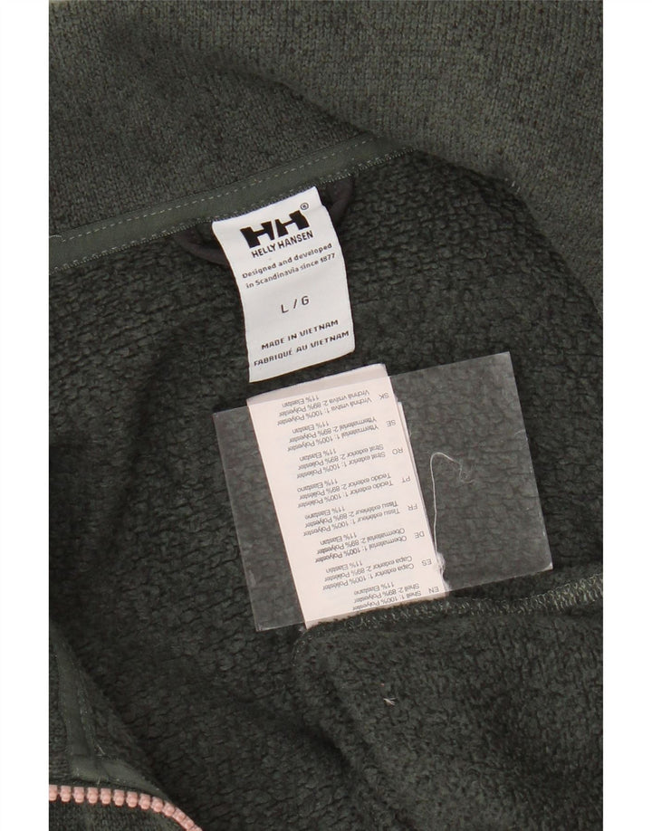 HELLY HANSEN Ženska gornja jakna trenirke UK 16 Large Green Colourblock