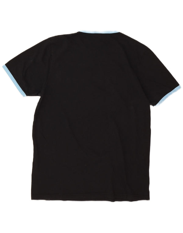 Ellesse Ženska majica kratkih rukava s grafičkim motivima UK 16 Veliki crni pamuk