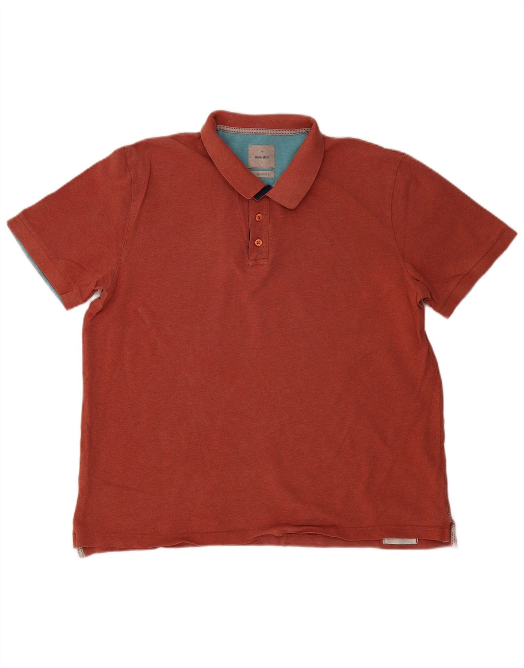 WHITE STUFF Muška polo majica XL, kestenjasti pamuk