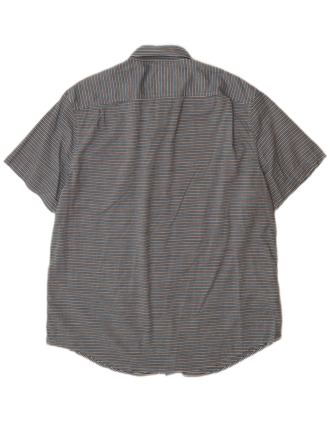 PENGUIN Muška pamučna majica kratkih rukava s velikim plavim prugama