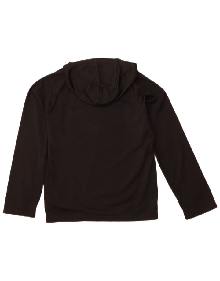 PUMA majica s kapuljačom za dječake 11-12 godina, crni poliester