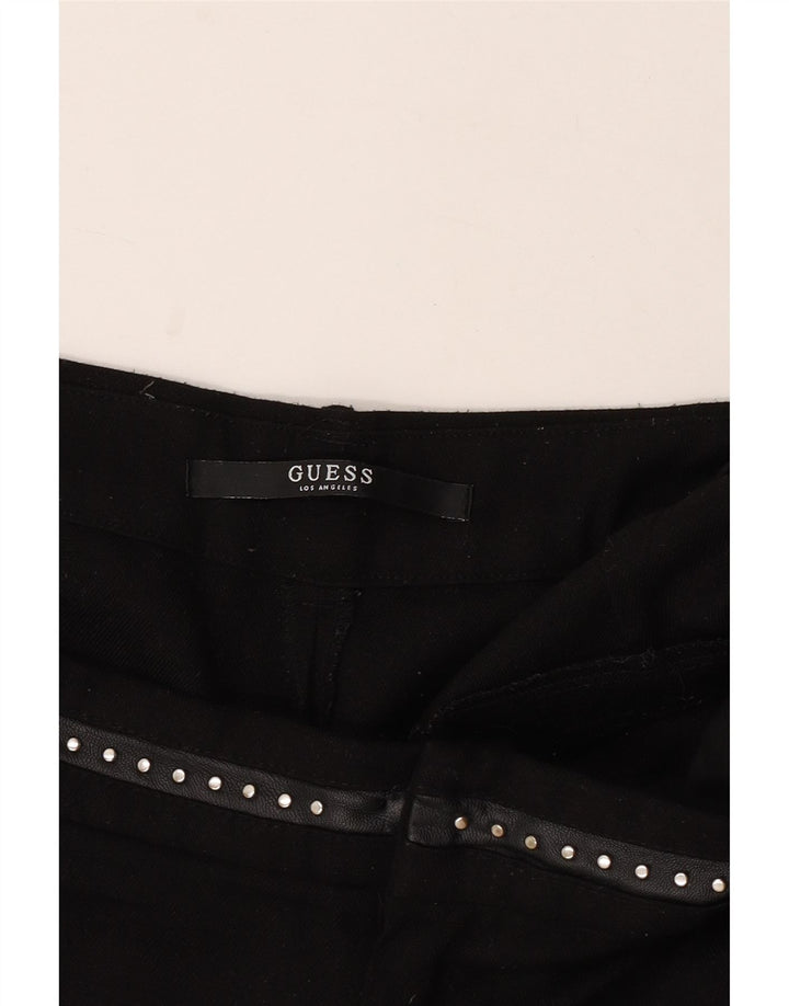Guess ženske uske chino hlače UK 16 velike crne