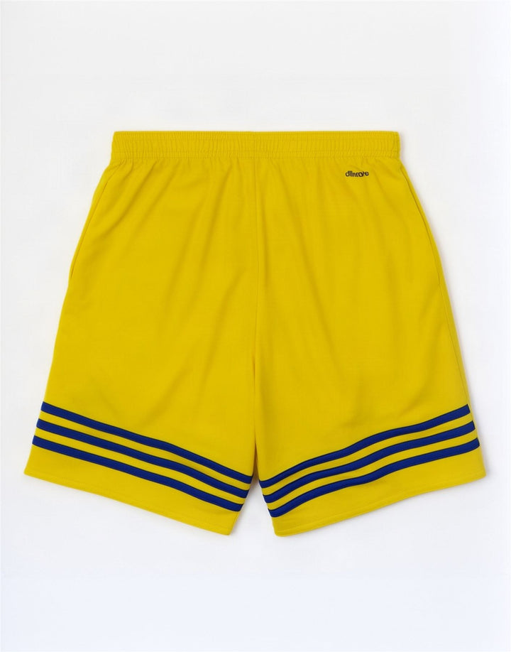 Adidas muške sportske kratke hlače Climalite Male žute poliesterske