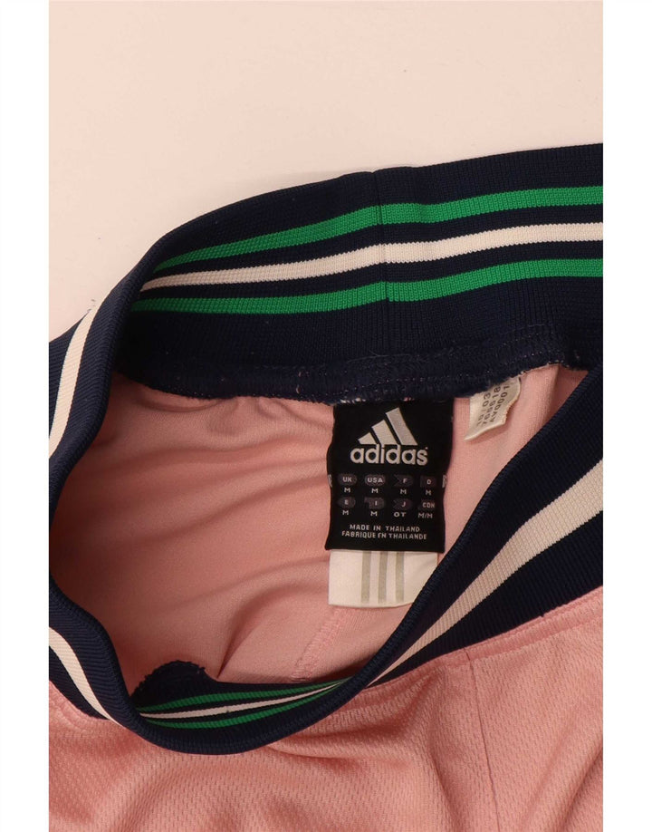 Adidas ženske sportske kratke hlače UK 12 Srednje ružičasti poliester