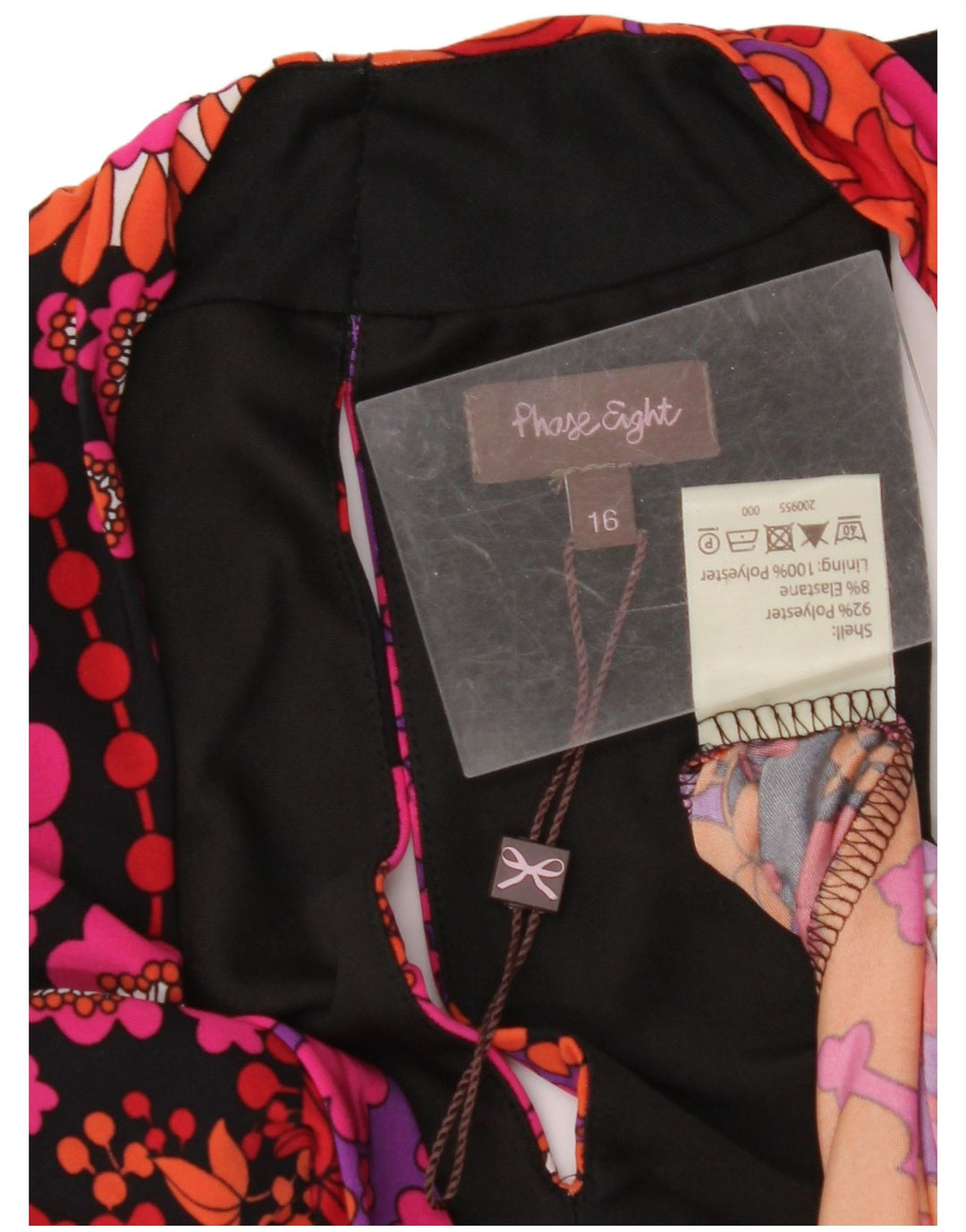 PHASE EIGHT Ženska maksi haljina bez rukava UK 16 Velika višebojna cvjetna haljina