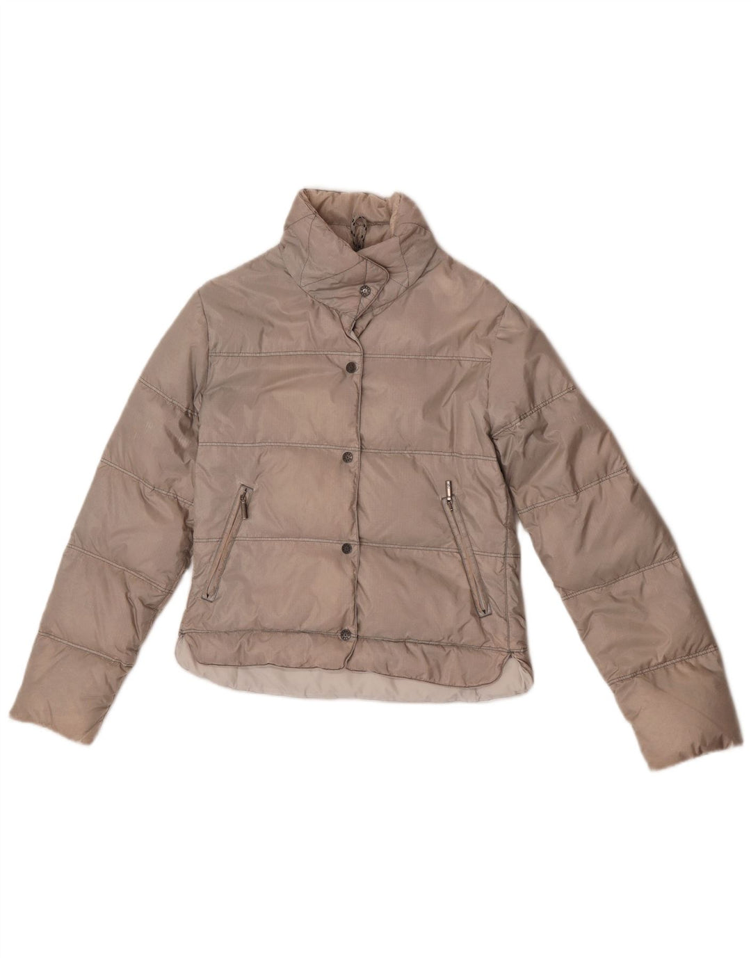 Murphy & Nye Ženska podstavljena jakna UK 10 Small Beige Poliamide