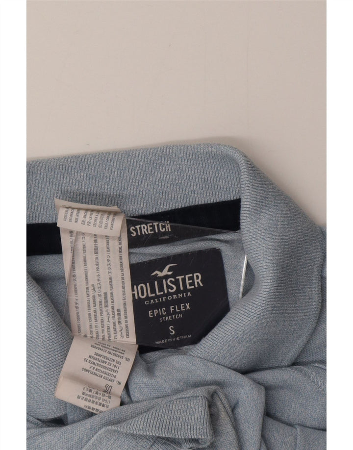 HOLLISTER Muška polo majica Mala plava pamučna