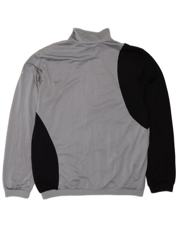 ADIDAS muška trenirka gornja jakna UK 46/48 XL sivi poliester