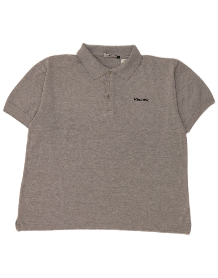 Reebok muška polo majica Large Grey Flected Cotton