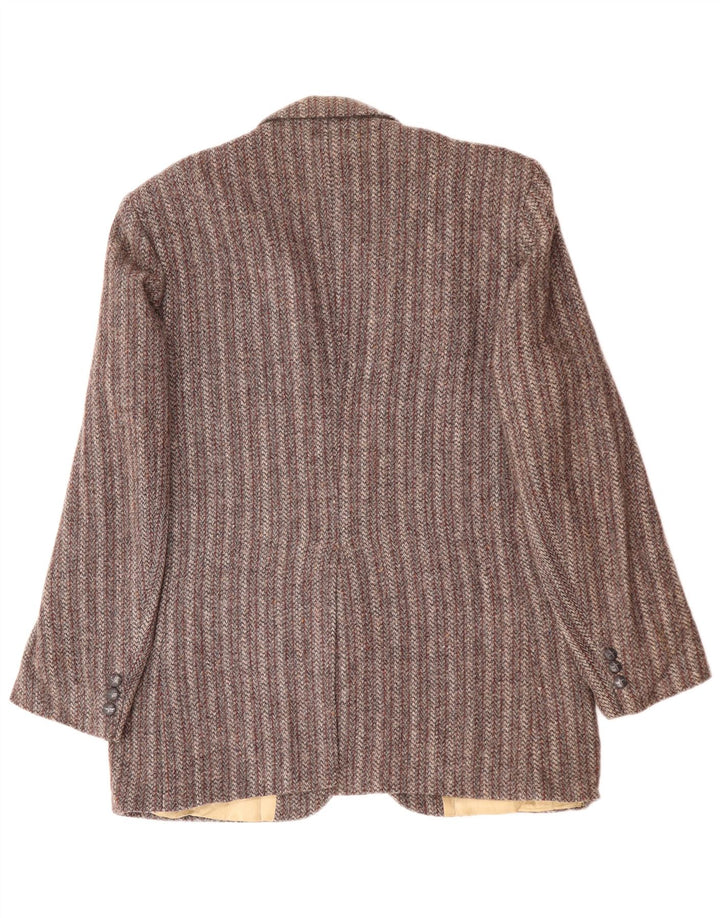 HARRIS TWEED Muški sako sa 2 gumba UK 38 srednje sive pruge