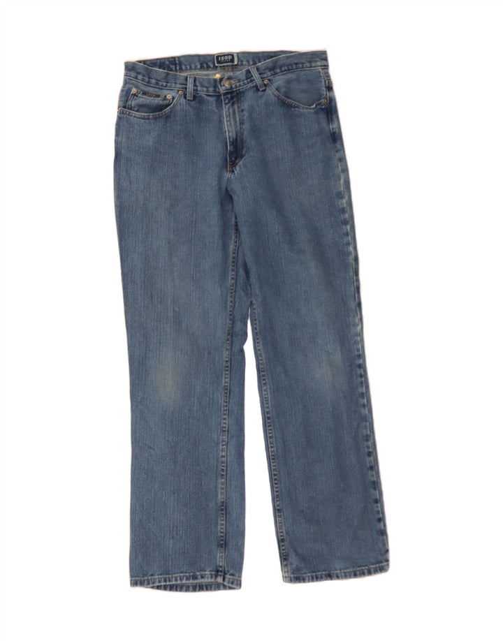 IZOD Mens Straight Jeans W34 L34 Blue Cotton Vintage Izod and Second-Hand Izod from Messina Hembry 