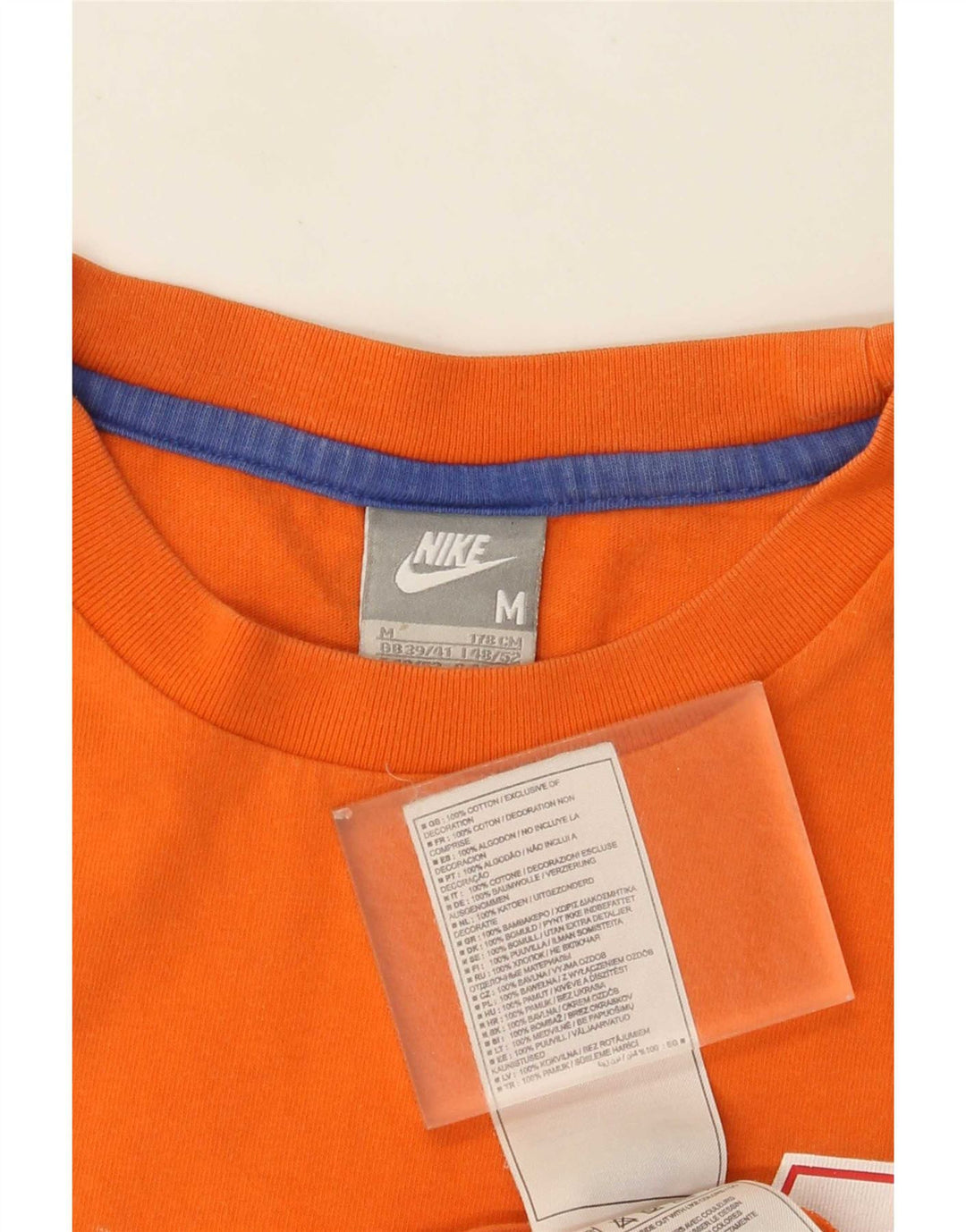 Nike Muška majica kratkih rukava KNVB Graphic T-Shirt Srednje narančasta pamuk