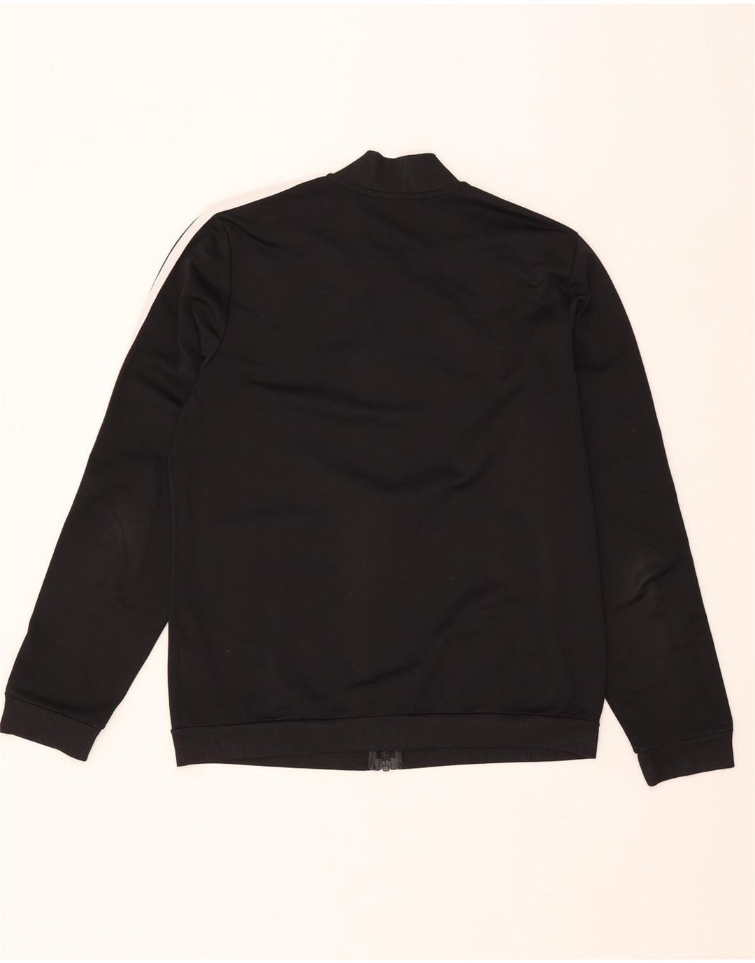 ADIDAS ženska gornja jakna trenirke UK 12/14 srednje crni poliester