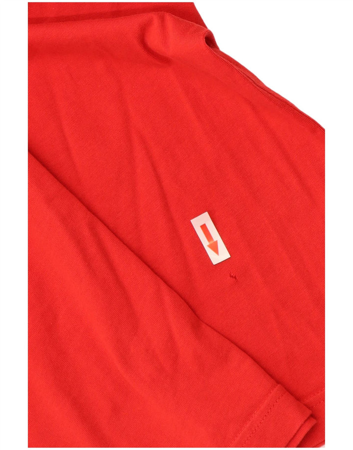 Majica kratkih rukava Adidas za dječake, 13-14 godina, crvena