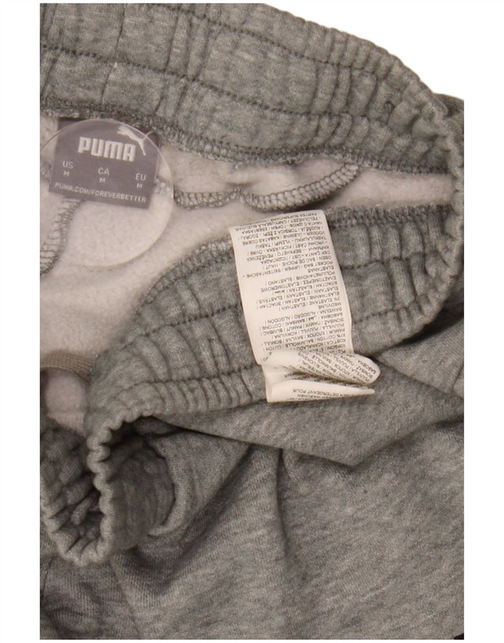 Puma muške trenirke Hlače Joggers srednje sivi flekasti pamuk