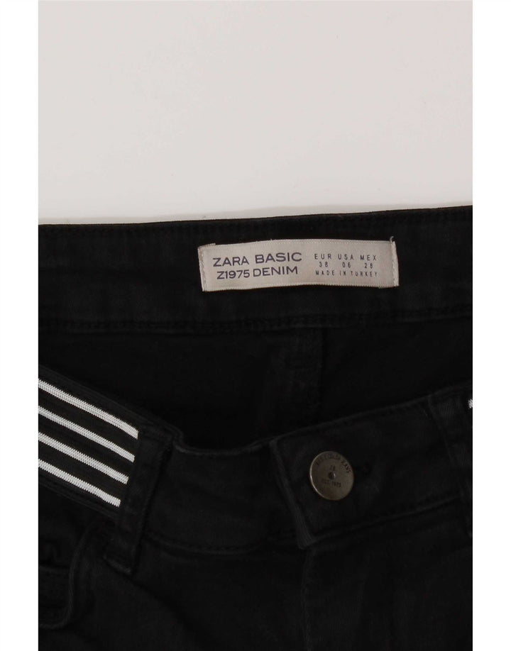 Zara ženske uske traperice EU 38 male W28 L27 crne