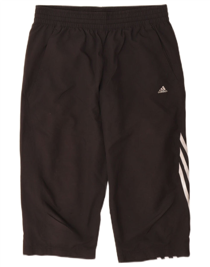 Adidas Climacool Capri trenirke za dječake 15-16 godina crne poliesterske hlače