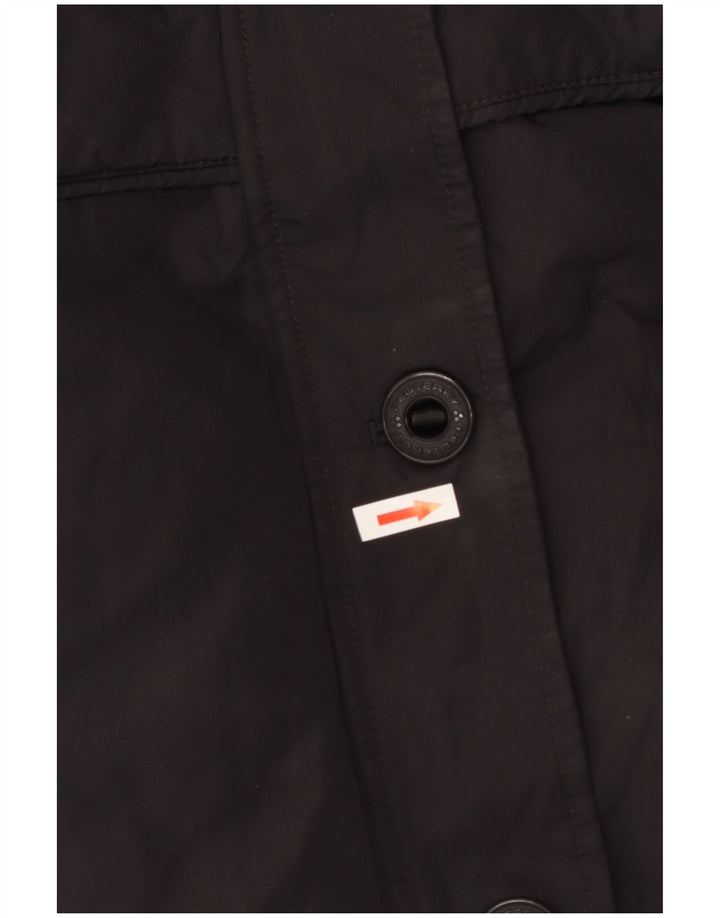 PEUTEREY Ženski podstavljeni kaput IT 40 Mali crni poliamid