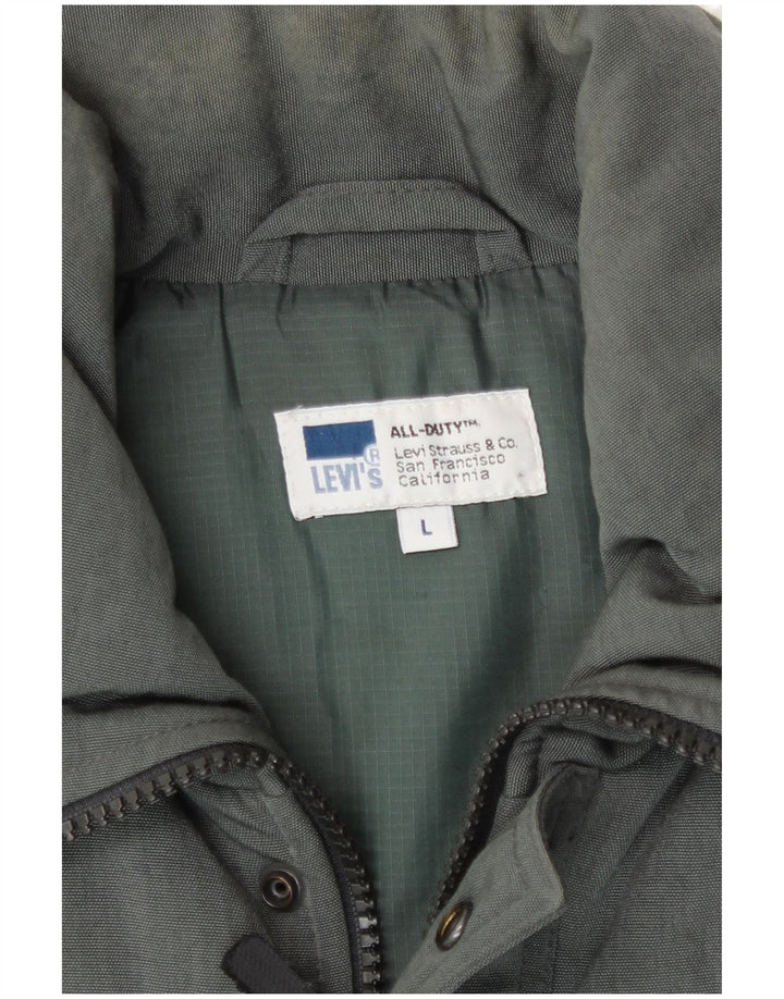 Levi's muška podstavljena jakna UK 40 velika zelena poliamid