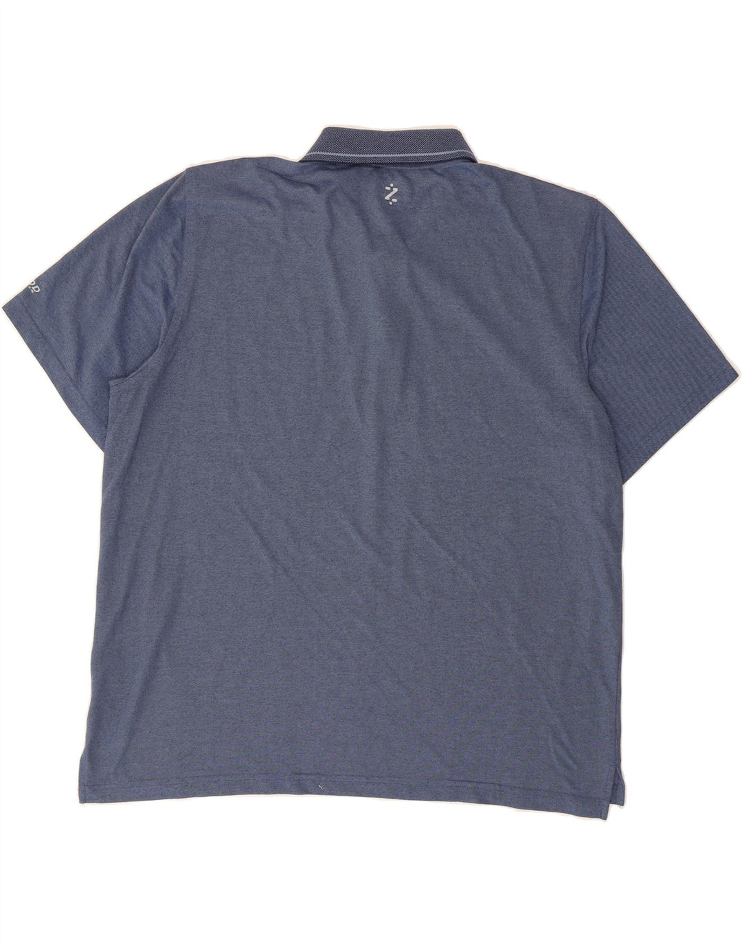 IZOD Mens Golf Polo Shirt 2XL Navy Blue Polyester Vintage Izod and Second-Hand Izod from Messina Hembry 