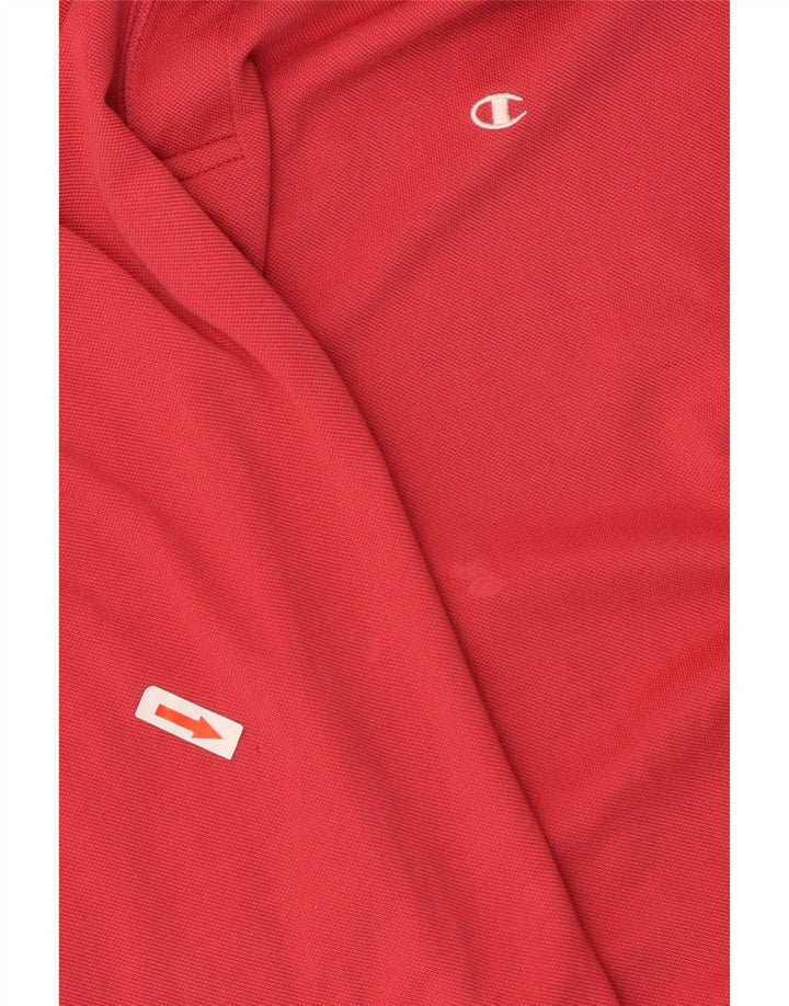 CHAMPION muška polo majica lakog kroja velika crvena