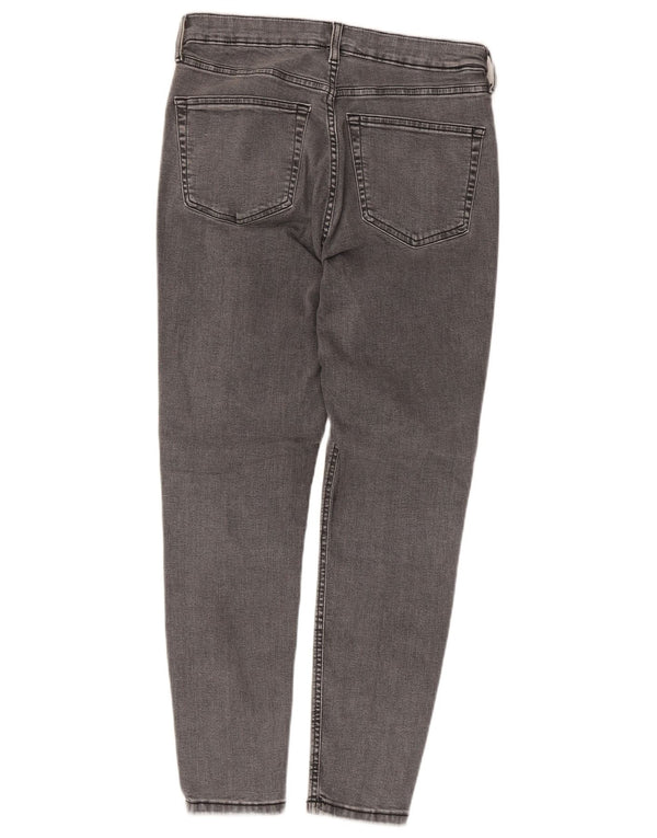 Topshop ženske uske traperice Jamie W30 L26 sivi pamuk