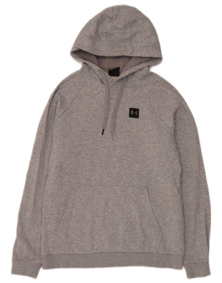 Under Armour muška majica s kapuljačom, srednje sivi flekasti pamuk
