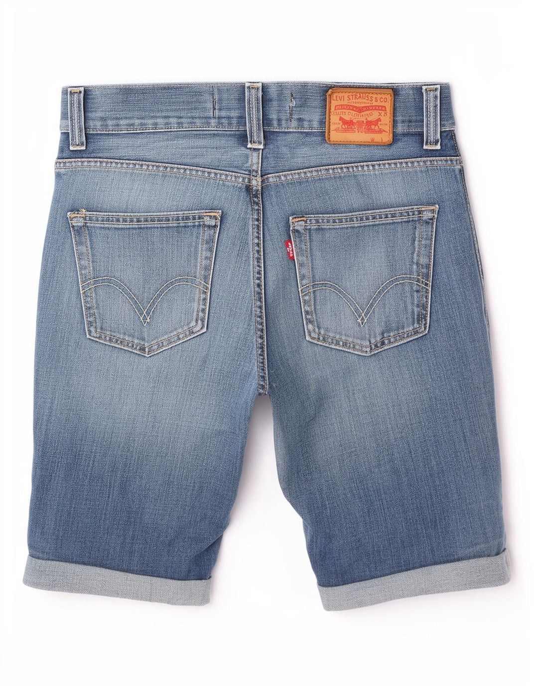 Levi's muške 506 traper kratke hlače W31 srednje plavi pamuk