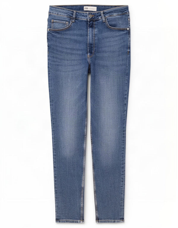 Zara ženske uske traperice EU 42 Large W32 L27 Plave