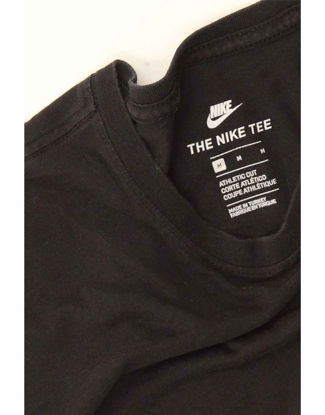 Nike muška majica atletskog kroja srednje crna