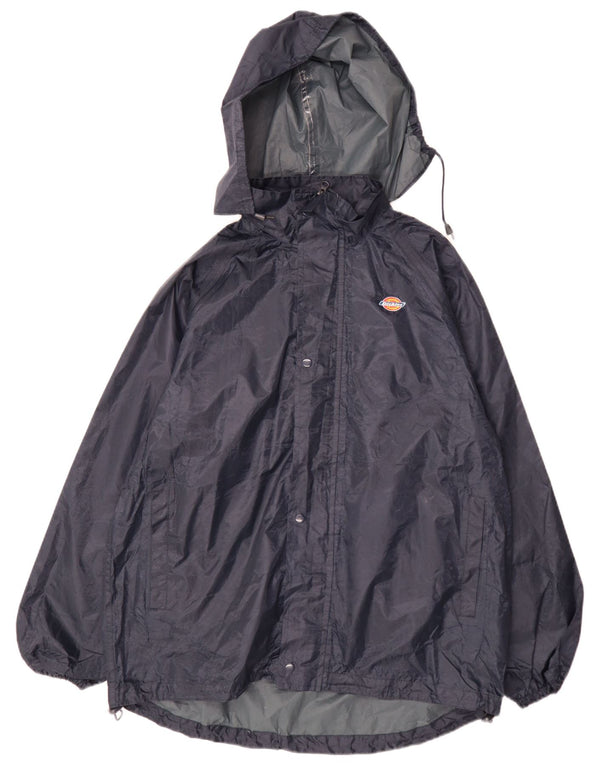 Dickies muška kišna jakna s kapuljačom UK 38 srednje tamnoplavi poliester
