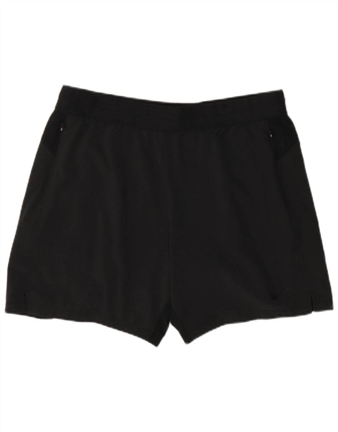 NIKE ženske kratke sportske hlače Dri Fit UK 18 XL crni poliester