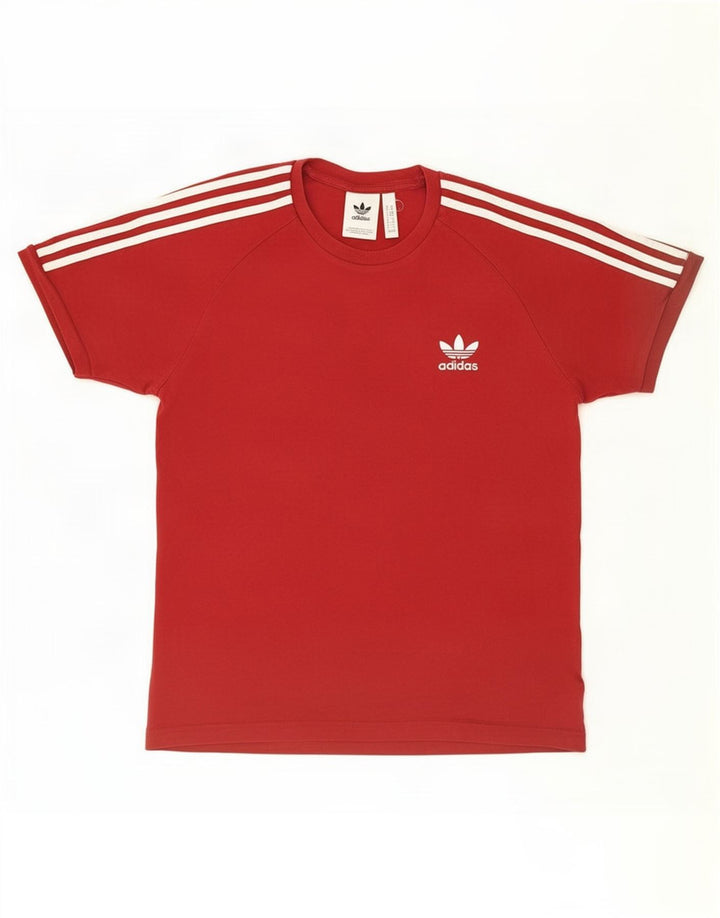 Adidas muška majica kratkih rukava Srednje crveni pamuk