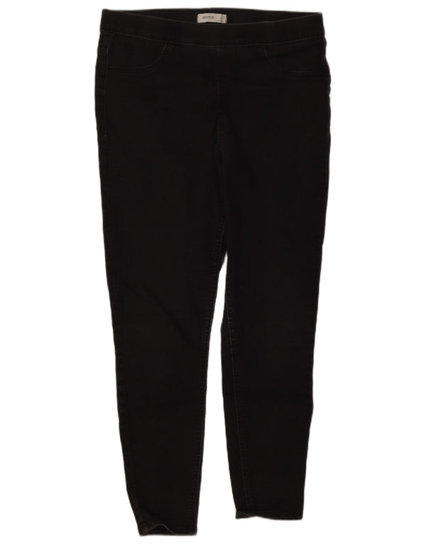 Marks & Spencer ženske uske traperice crop Jegging UK 12 srednje W30 L24 crne