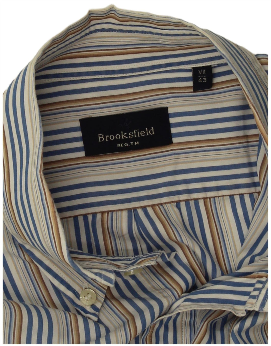 Brooksfield muška košulja veličina 43 XL raznobojne pruge