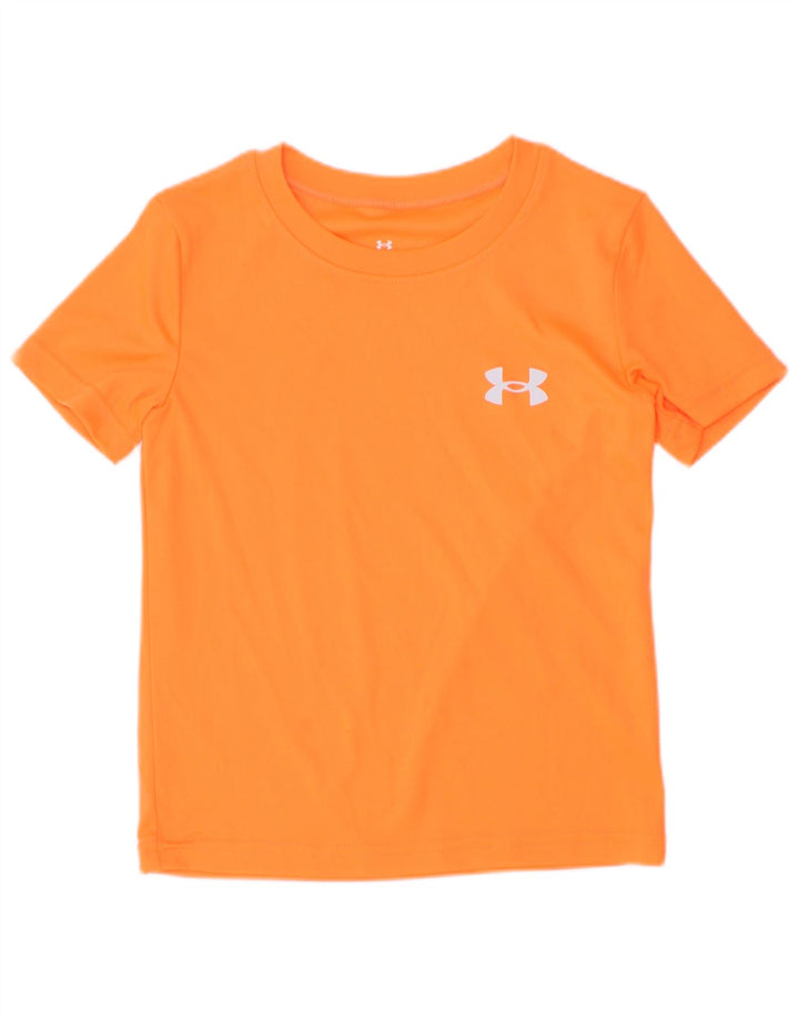 Under Armour majica kratkih rukava za dječake, 3-4 godine, narančasta