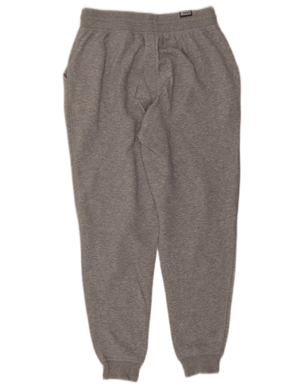 NEW BALANCE Womens Tracksuit Trousers Joggers UK 6 XS Grey Cotton