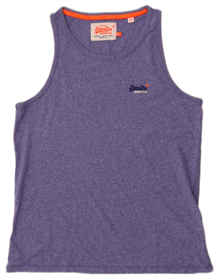 Superdry muški prsluk s velikim plavim flekama
