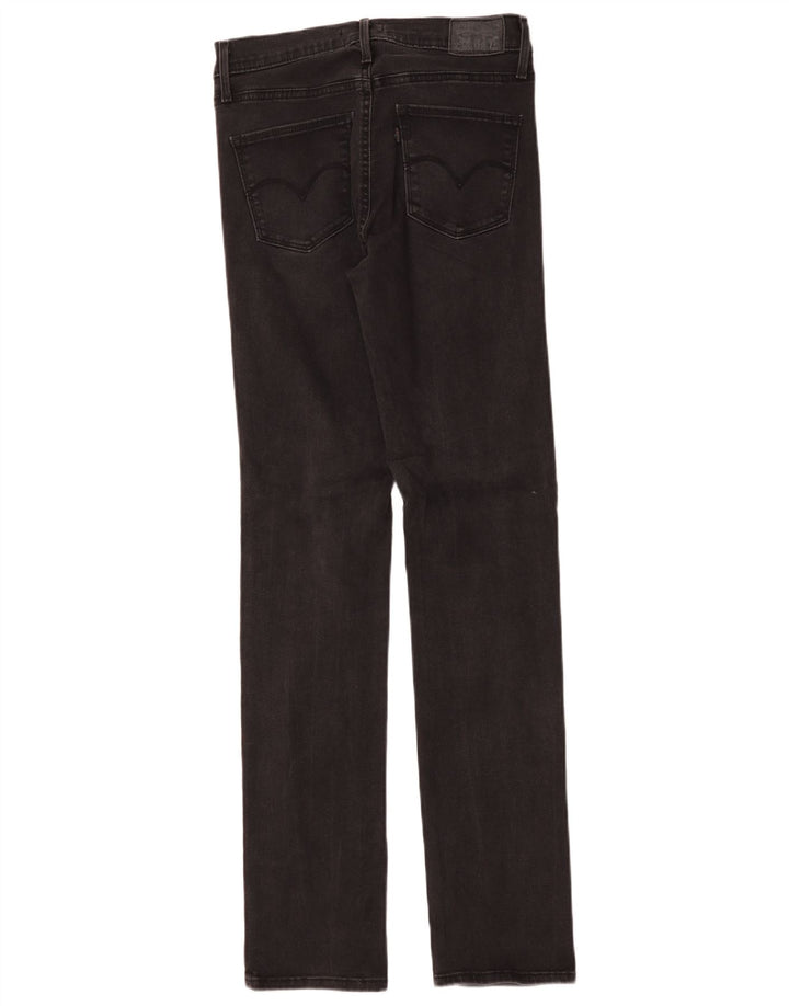 Levi's ženske uske traperice za mršavljenje W29 L32 crni pamuk
