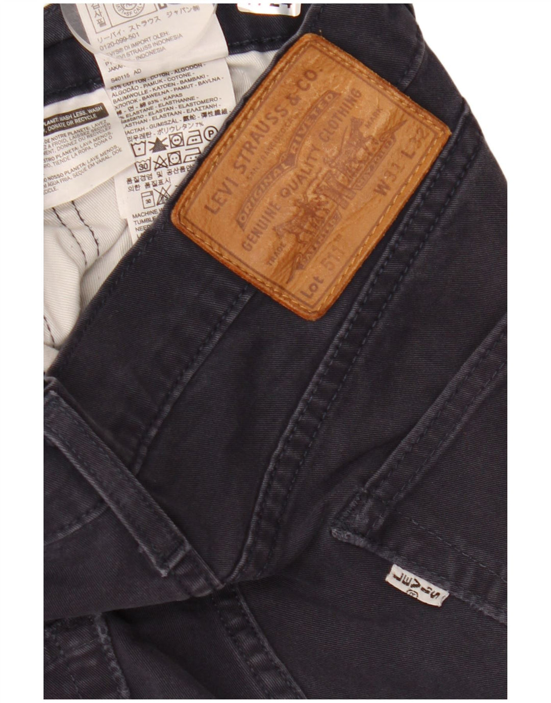 Levi's muške 511 uske traperice W31 L32 tamnoplavi pamuk
