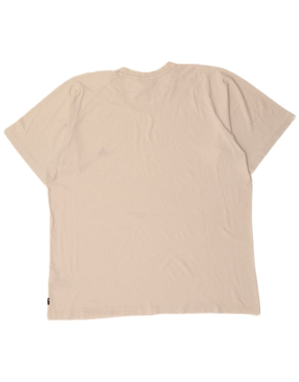 ADIDAS muška majica kratkih rukava 2XL sivobijeli pamuk