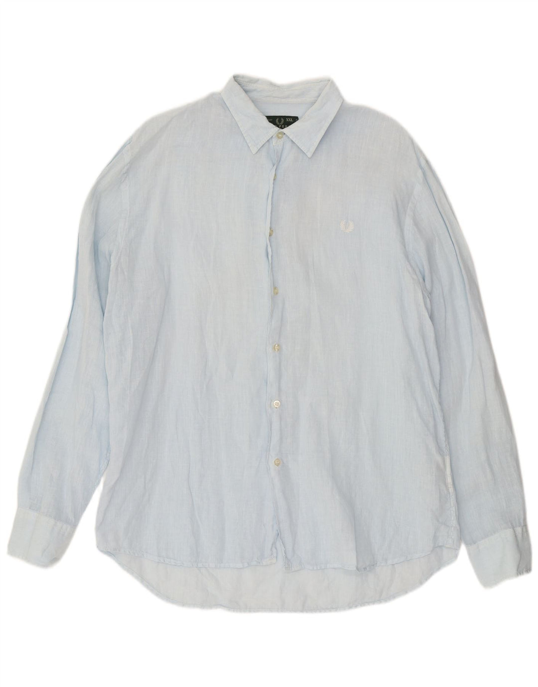 Fred Perry muška košulja 2XL od plavog lana