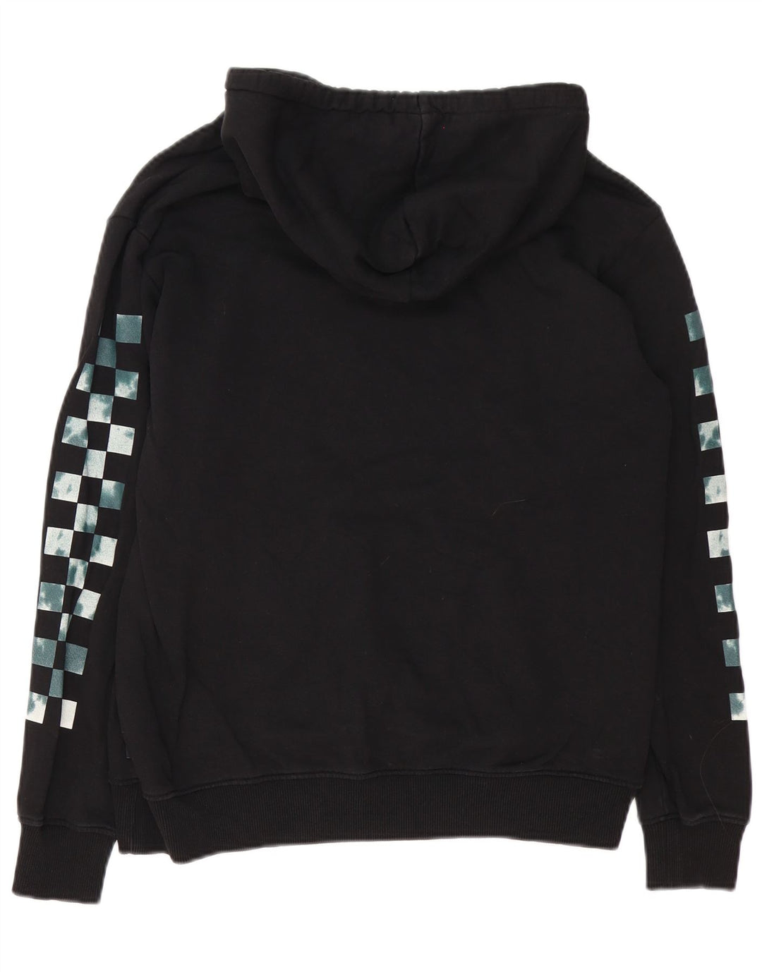 Vans muška majica s kapuljačom srednje veličine, crni pamuk