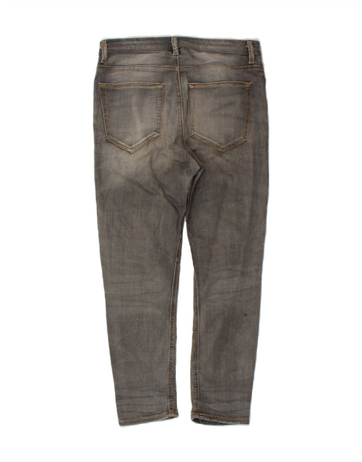 DIESEL Womens Cropped Jeans W27 L24 Grey Cotton Vintage Diesel and Second-Hand Diesel from Messina Hembry 