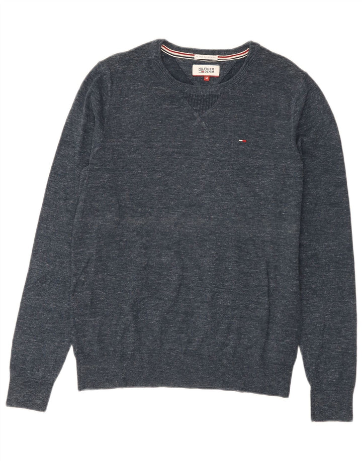 Tommy Hilfiger muški džemper s okruglim izrezom srednje tamnoplave boje