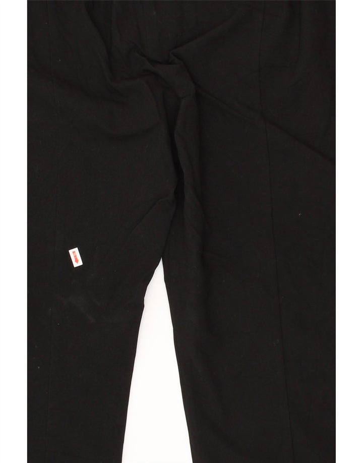 J. CREW Womens Ruby Slim Cropped Trousers US 14 XL W36 L26 Black Polyester Vintage J. Crew and Second-Hand J. Crew from Messina Hembry 