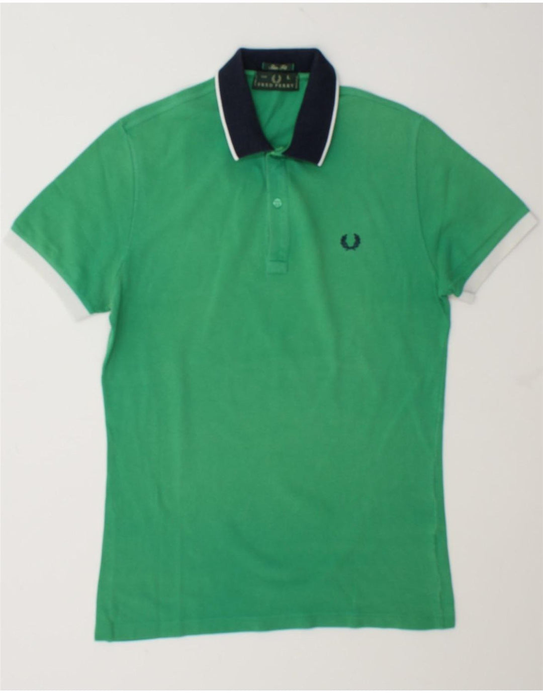 Fred Perry muška uska polo majica velike zelene boje