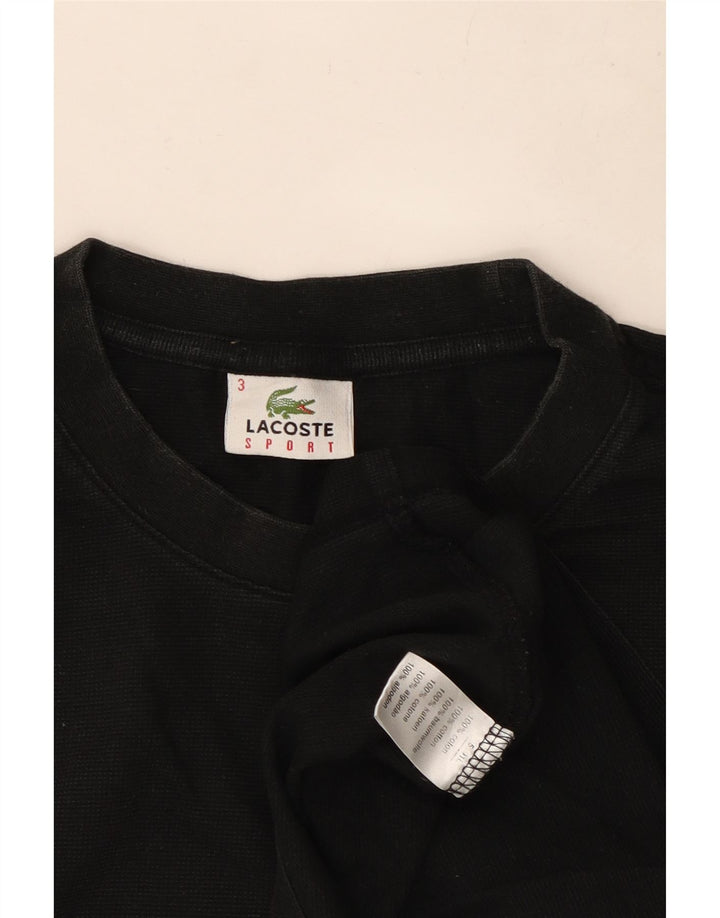 Lacoste muška majica kratkih rukava, mala, crna pamučna veličina 3