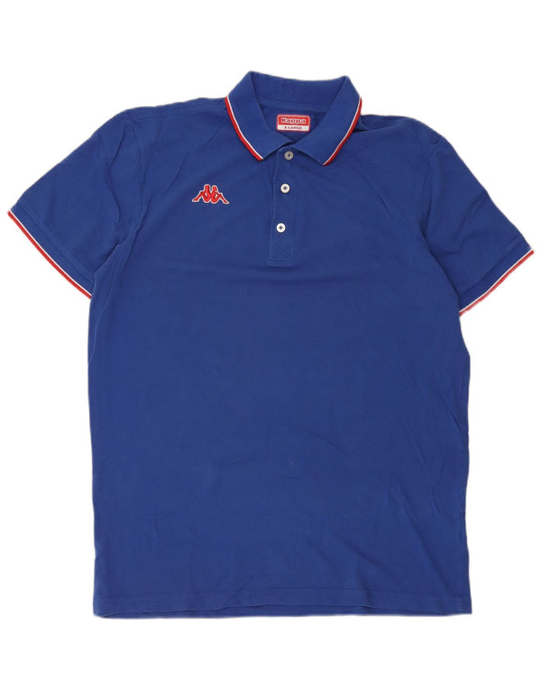 Kappa muška polo majica XL plavi pamuk